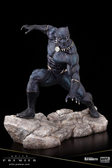 T'Challa (Black Panther), Marvel Universe, Kotobukiya, Pre-Painted, 1/10